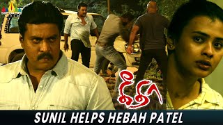 Sunil Helps Hebah Patel | Geetha | Saptagiri | Priya | Latest Tamil Dubbed Movie Scenes