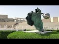 katara amphitheater overlooking doha sea