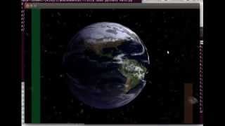asteroids educational game python with pi3d