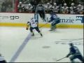 daniel sedin ridiculous pass to brad lukowich