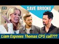 The Bold and the Beautiful Spoilers: Liam Exposes Thomas CPS call???