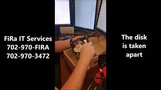 FiRa IT Services Hard Drive Disk Destroy Process