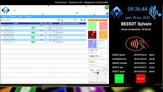 PointHour - Pointage avec un badge
