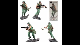 USMC Machine Gunner 1968 - Andrea Miniatures 1/16 Scale - Purple Heart PH16-F002