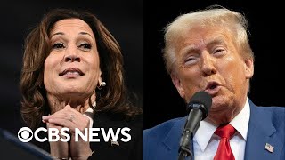 New CBS News poll highlights stark divide between Harris, Trump voters