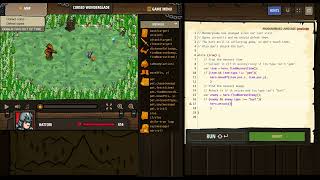 CodeCombat - Cursed Wonderglade - JavaScript