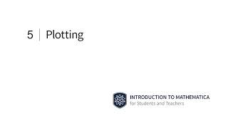 Introduction to Mathematica: Plotting