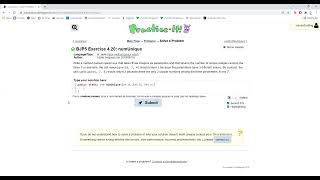 Exercise 4.20 (numUnique) Java Tutorial || Practice-It