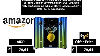 Cellulari in Offerta 4G V Mobile J7 5.5 pollici Smartphone Supporta Dual SIM 5800mAh