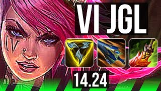 VI vs GRAVES (JGL) | 37k DMG, Legendary, 18/4/11 | NA Master | 14.24