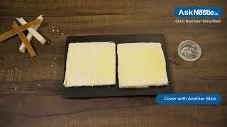 White Bread Butter Sandwich Recipes | Healthy Food Recipes For Kids | Ask Nestlé