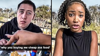 Entitled Woman Gets MAD At Man Who Brought Her Cheap Food...