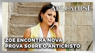 NOVELA APOCALIPSE: Zoe encontra mais uma prova que Ricardo é o anticristo