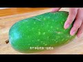 roll up the winter melon to make a delicious winter melon stuffed with meat