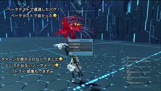 PSO2 NGS βテスト 2回目 遭遇した不具合(ベータテストで良かった)