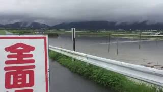 ２０１６年６月２２日熊本大雨情報（菊池川）