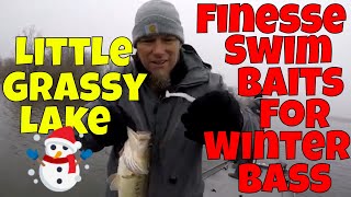 Little Grassy Lake Winter Bass Fishing Report February 2020