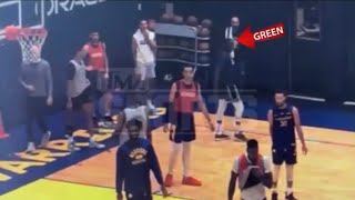 Draymond Green Knocked Out Jordan Poole 😳 *Exclusive Footage* Full Fight Video