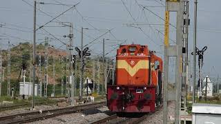 honking Guntakal ALCO at Gooty home