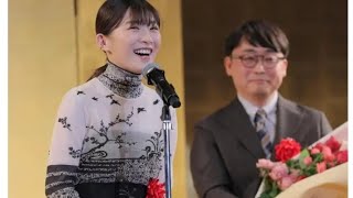 伊藤沙莉　結婚後初の公の場で満面の笑み「虎に翼」は「生涯の宝物」大胆ドレスの趣里ら女優が豪華登場