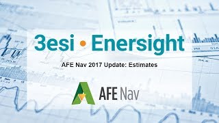 AFE Nav 2017 Update: Estimates