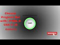 How is make Circular Progress Bar | HTML & CSS & JS || WebMinaPro