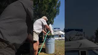 Getting garbage cans unstuck