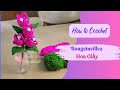 #7 How to crochet Bougainvillea Flower | Hướng dẫn móc hoa giấy