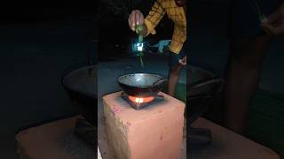 🌙 இரவு உணவு சமையல்💥 Village style night cooking #cooking #food #shorts