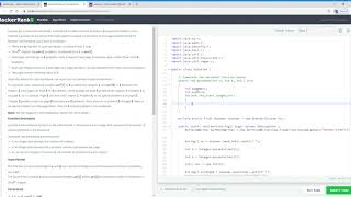 Lisa's Workbook solution in java..