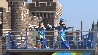 ★東京ディズニーランド　ディズニー夏祭り　雅涼群舞　ドナルドデイジー→グーフィーマックス→チップデールクラリス