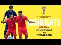 HIGHLIGHT - INA VS THAI AFF FUTSAL CHAMPIONSHIP 2024 SEMIFINALS