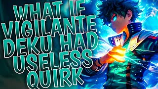 What if Vigilante Deku had Useless Quirk || PART 1 ||