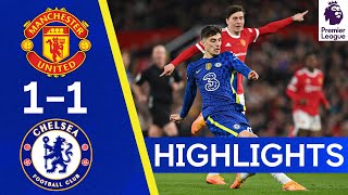 Manchester United 1-1 Chelsea | Premier League Highlights