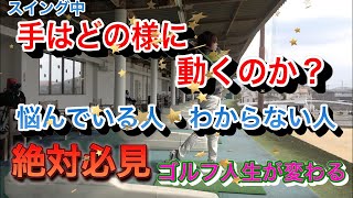 正しいスイング手・腕の動かし方で悩んでいる人必見！！　簡単に理解できる正しい素振り・振り方の方法・仕方を紹介（水平スイング・水平素振り）