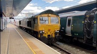 Class 66 + 59 | 66538 + 59204 | Unconventional Formation | Freightliner | Reading | 05/08/22