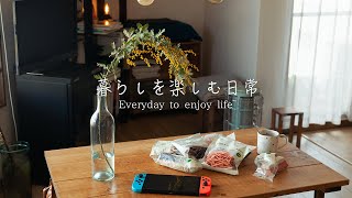 (sub)Living with MUJI/Enjoying the holidays of living alone [vlog]