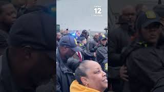 EXCLUSIVE: Newark Mayor Baraka arrested in ICE facility protest released, greets his wife | News 12
