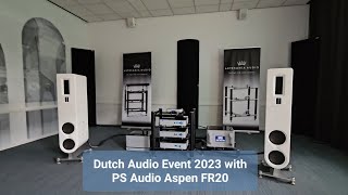 HQA @: Dutch Audio Event DAE 2023 Audio Fair Netherlands + PS Audio FR 20 all rooms with music