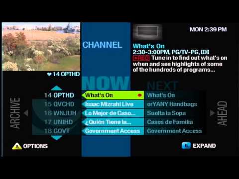 Tutorial: Recording with Multi-Room DVR from Optimum Tutorial: Recording with Multi-Room DVR from Optimum