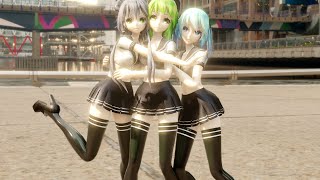 【MMD】Masked bitcH【Gumi , Luo Tianyi , Miku】