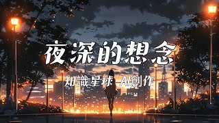 【知識星球 AI音樂創作】夜深的想念