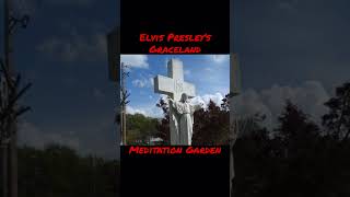 Elvis Presley’s Meditation Garden At Graceland #elvispresley #graceland  #famousgraves #shorts