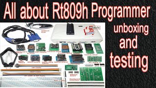 RT809H PROGRAMMER unboxing review and first time test