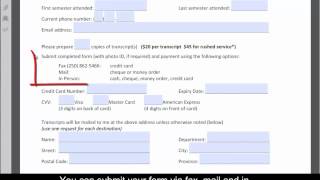 How-to Order Your OUC Transcripts