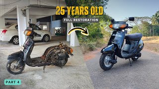 Kinetic Honda dx Full restoration | Complete Assembly | Part 4