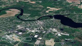 The history of Berrien Springs, Michigan