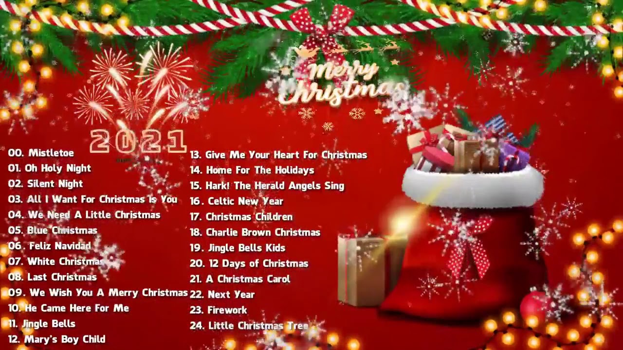 Merry Christmas 2021 🎄 Top Christmas Songs Playlist 2021 🎅🏼 Best ...