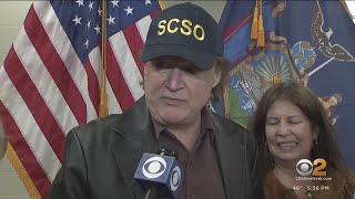 Suffolk County correction officer gets emotional retirement sendoff