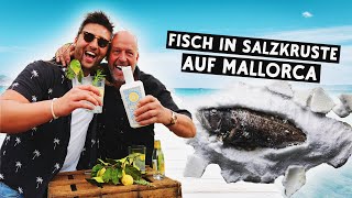 Die erste Kochshow auf Mallorca - Wir kochen Fisch in Salzkruste